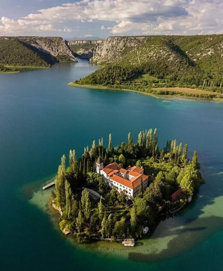 Krka Fairytale Little Castle Hotel Skradin Exterior photo